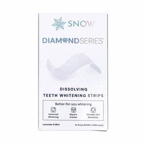 SNOW Diamond Series Dissolving Teeth Whitening Strips 42 Strips NEW